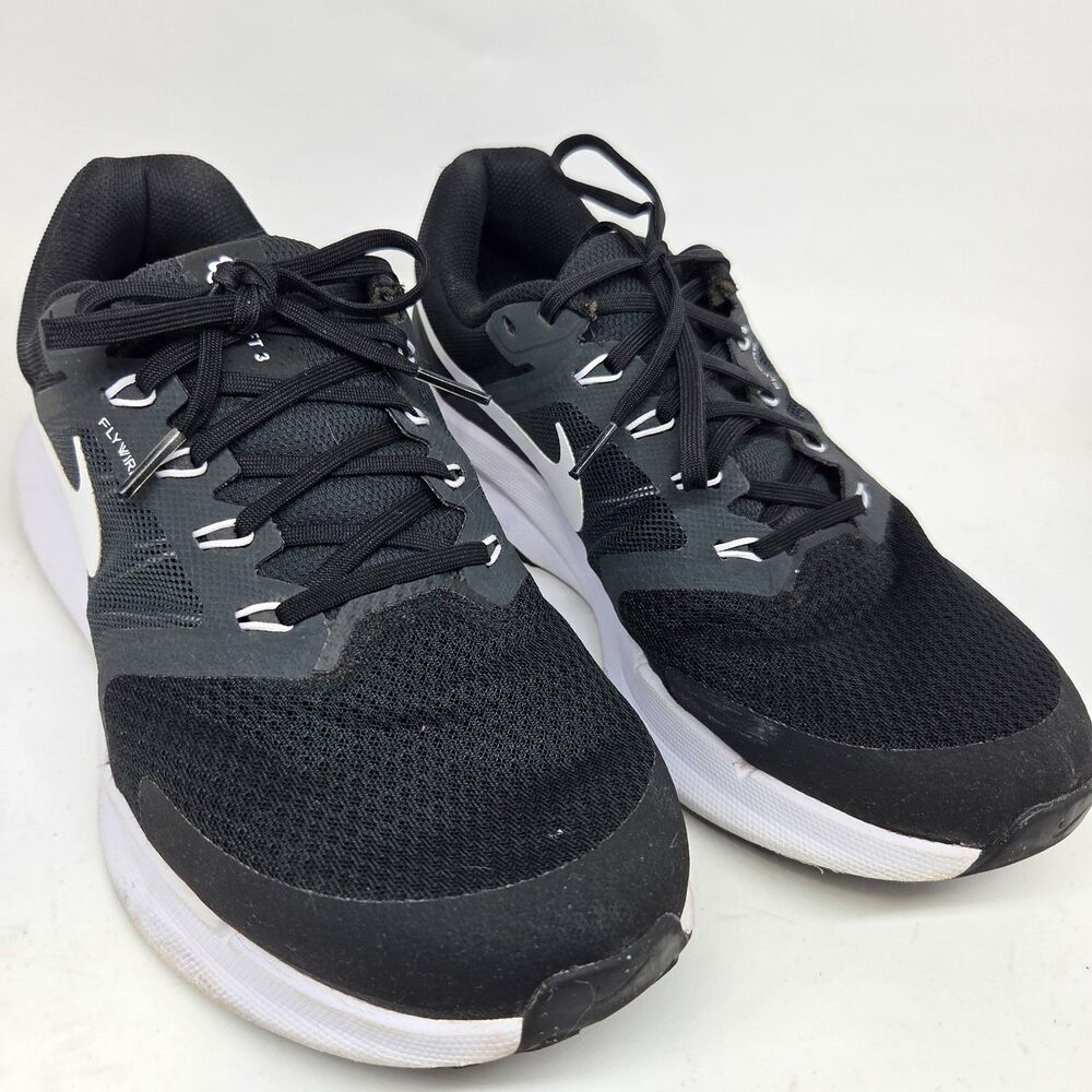 Nike FZ9666-001 Run Swift 3 Mens Black Running Sneakers Size US 9 Wide EUR 42.5